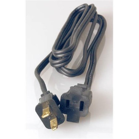 KEEN 6 ft. 16/2 Wire Gauge Black Small Appliance & Heater Cord KE338179